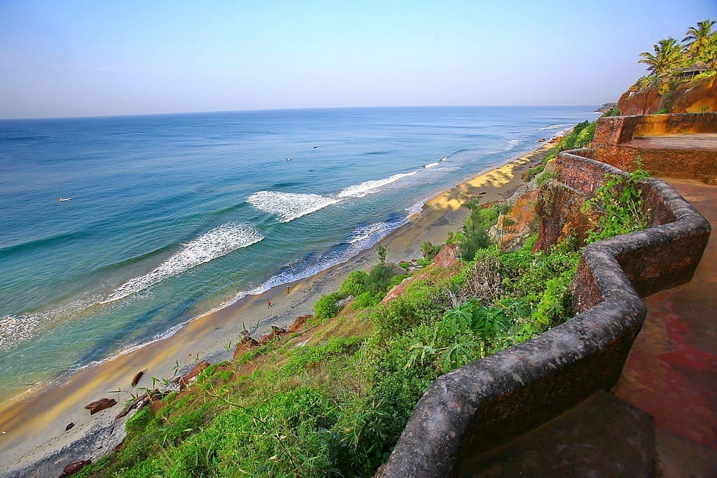 Varkala Cliff Walk